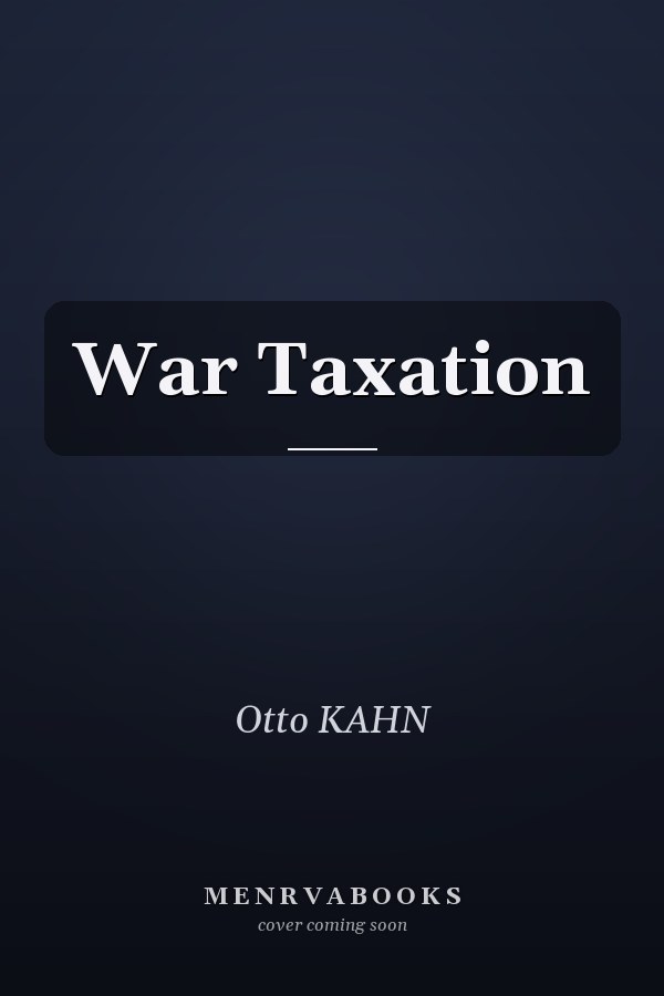 War Taxation