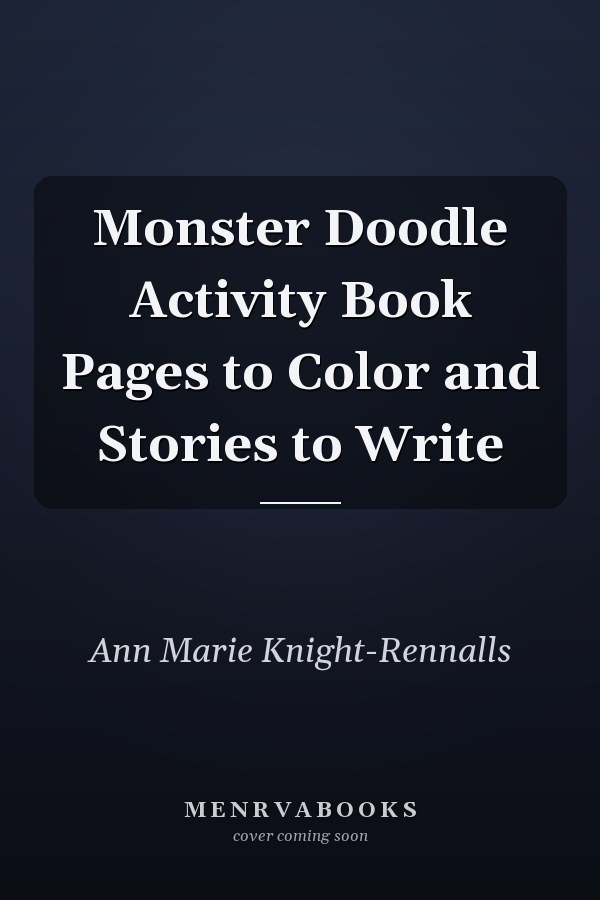 Monster Doodle Activity Book Pages to Color and Stories to Write