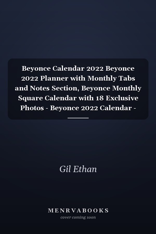 Beyonce Calendar 2022 Beyonce 2022 Planner with Monthly Tabs and Notes Section, Beyonce Monthly Square Calendar with 18 Exclusive Photos - Beyonce 2022 Calendar - 2022 Beyonce Calendar