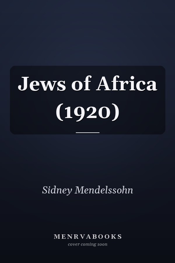Jews of Africa (1920)