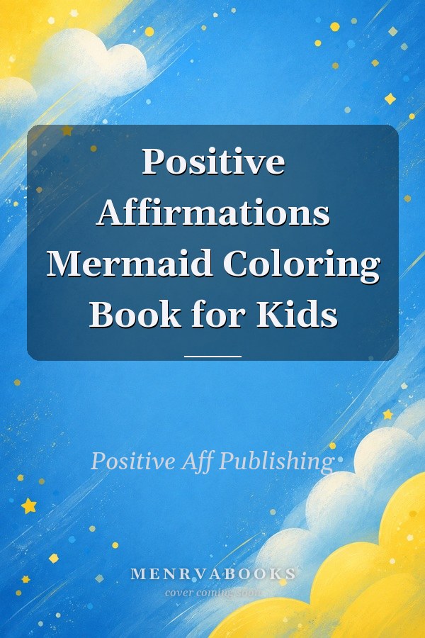 Positive Affirmations Mermaid Coloring Book for Kids
