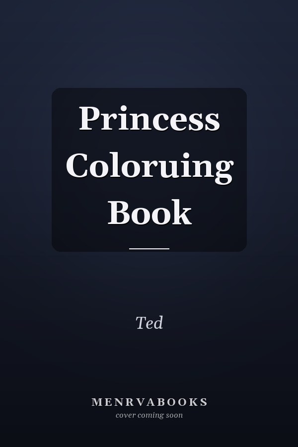 Princess Coloruing Book
