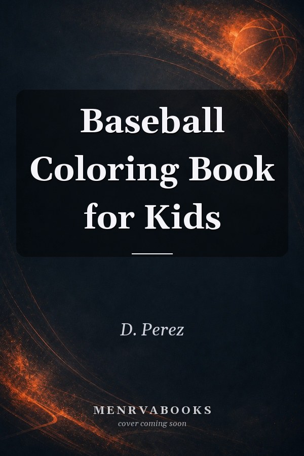 Baseball Coloring Book for Kids