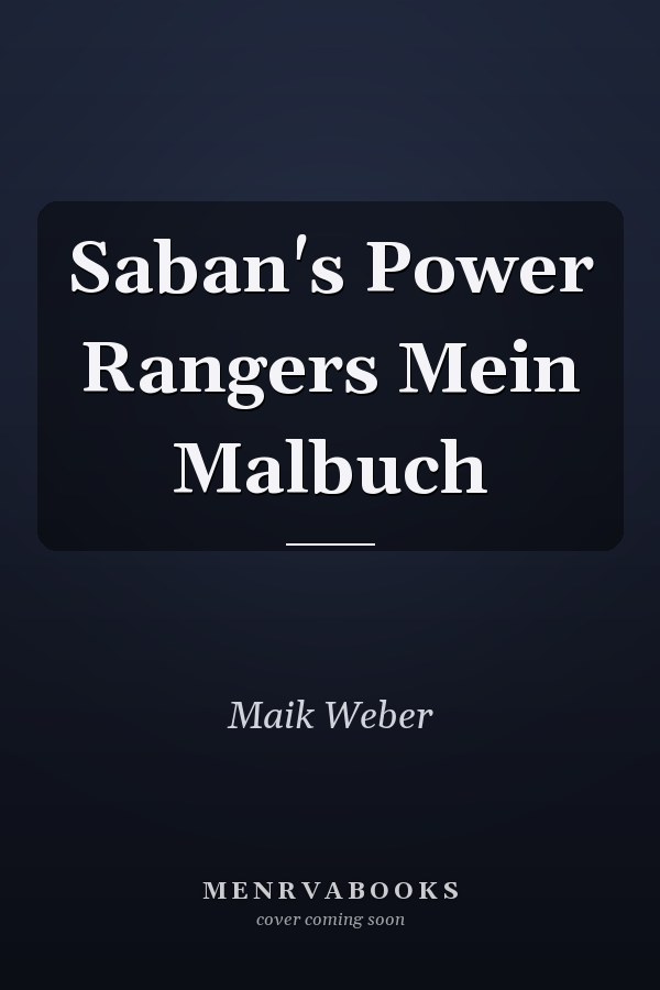 Saban's Power Rangers Mein Malbuch
