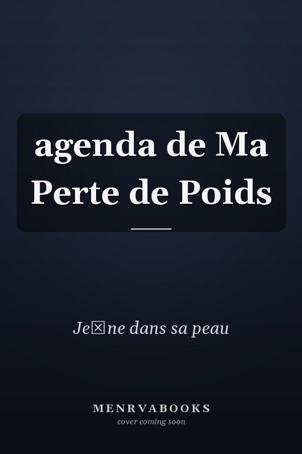 agenda de Ma Perte de Poids