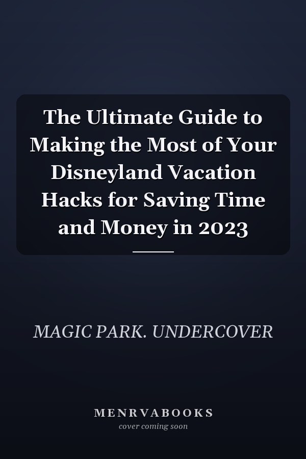 The Ultimate Guide to Making the Most of Your Disneyland Vacation Hacks for Saving Time and Money in 2023
