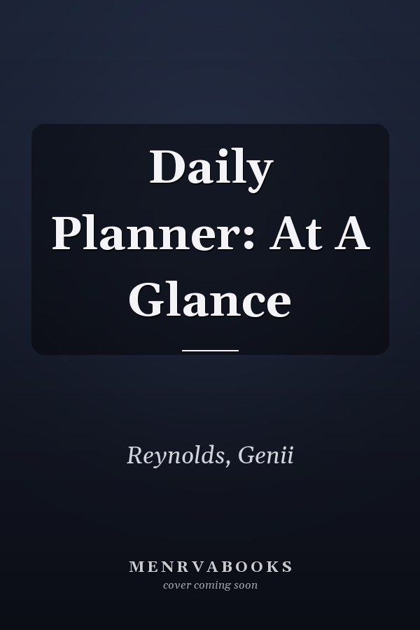 Daily Planner: At A Glance