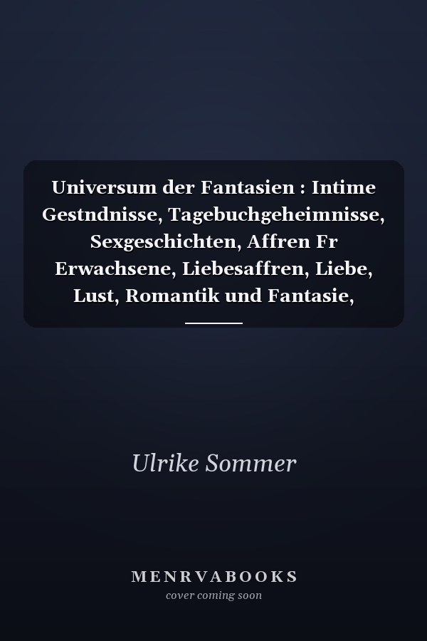 Universum der Fantasien : Intime Gestndnisse, Tagebuchgeheimnisse, Sexgeschichten, Affren Fr Erwachsene, Liebesaffren, Liebe, Lust, Romantik und Fantasie, Dating