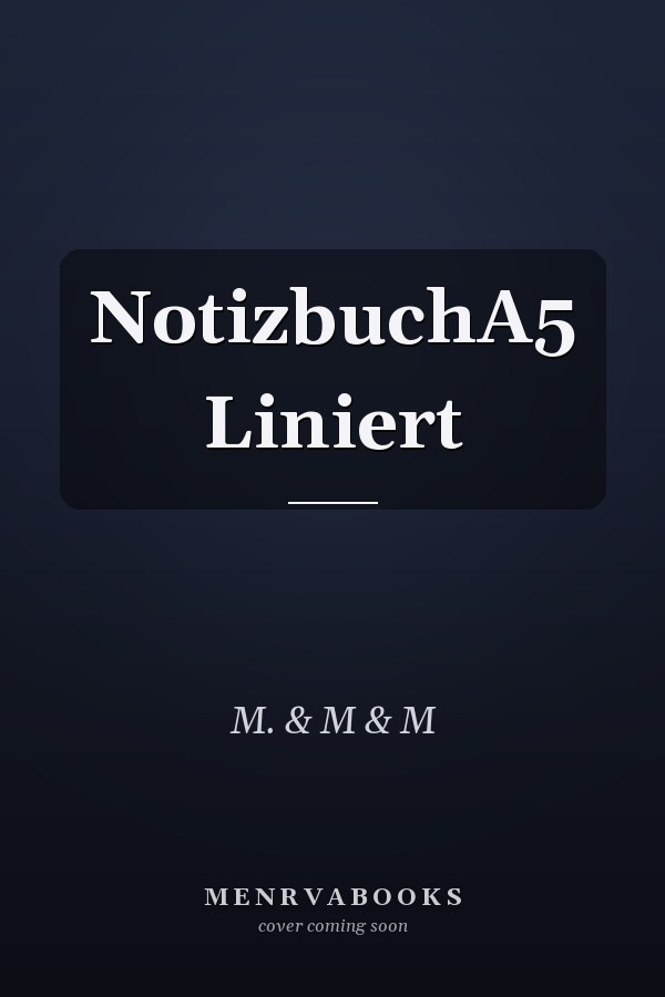 NotizbuchA5 Liniert