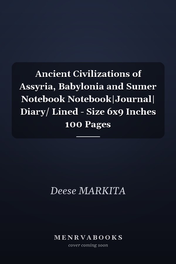 Ancient Civilizations of Assyria, Babylonia and Sumer Notebook Notebook|Journal| Diary/ Lined - Size 6x9 Inches 100 Pages