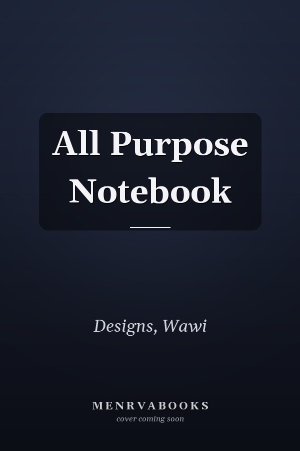 All Purpose Notebook