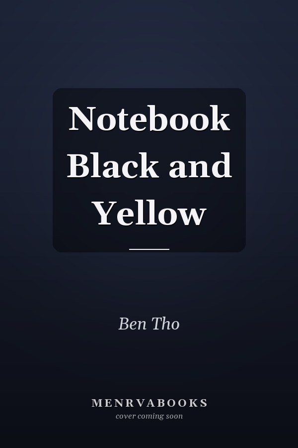 Notebook Black and Yellow