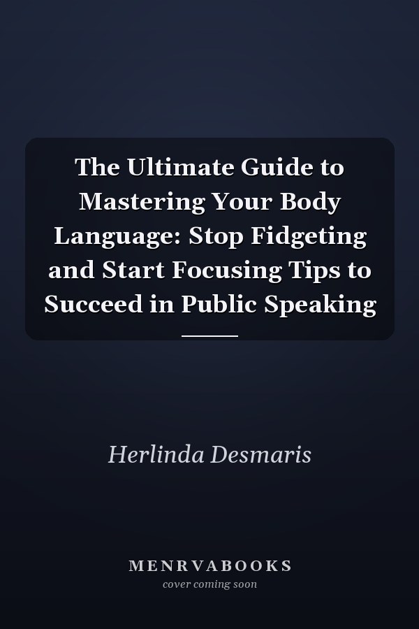 The Ultimate Guide to Mastering Your Body Language: Stop Fidgeting and Start Focusing Tips to Succeed in Public Speaking