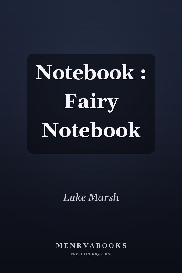 Notebook : Fairy Notebook