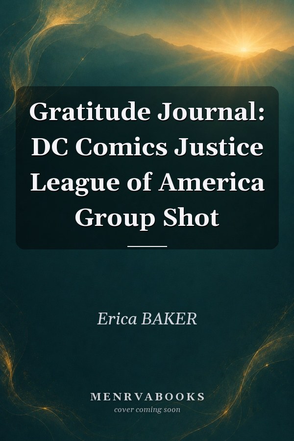 Gratitude Journal: DC Comics Justice League of America Group Shot