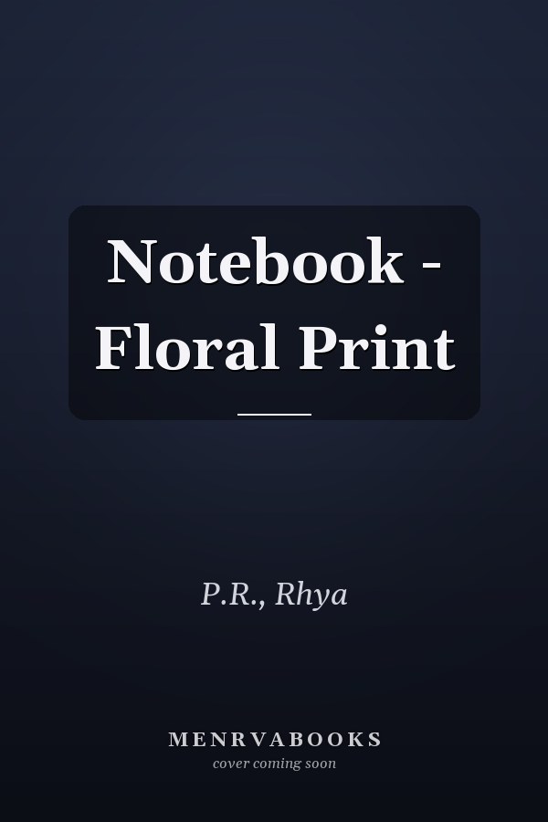 Notebook - Floral Print