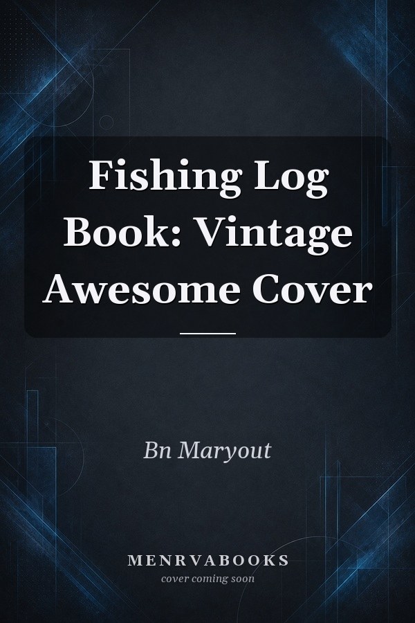 Fishing Log Book: Vintage Awesome Cover