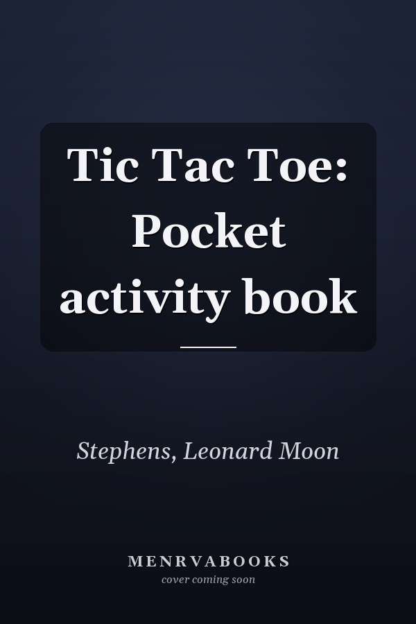Tic Tac Toe: Pocket activity book