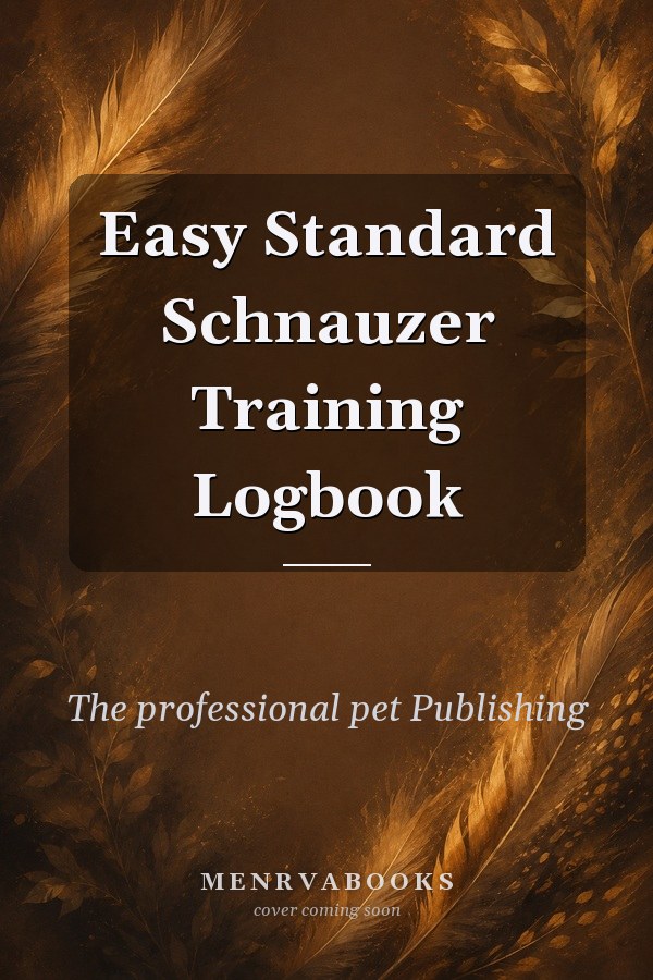 Easy Standard Schnauzer Training Logbook