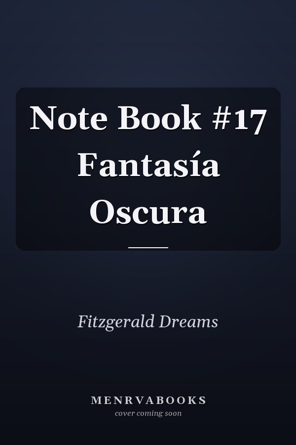 Note Book #17 Fantasía Oscura