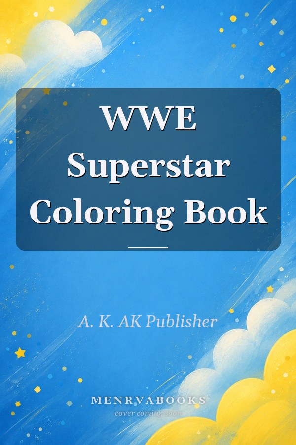 WWE Superstar Coloring Book