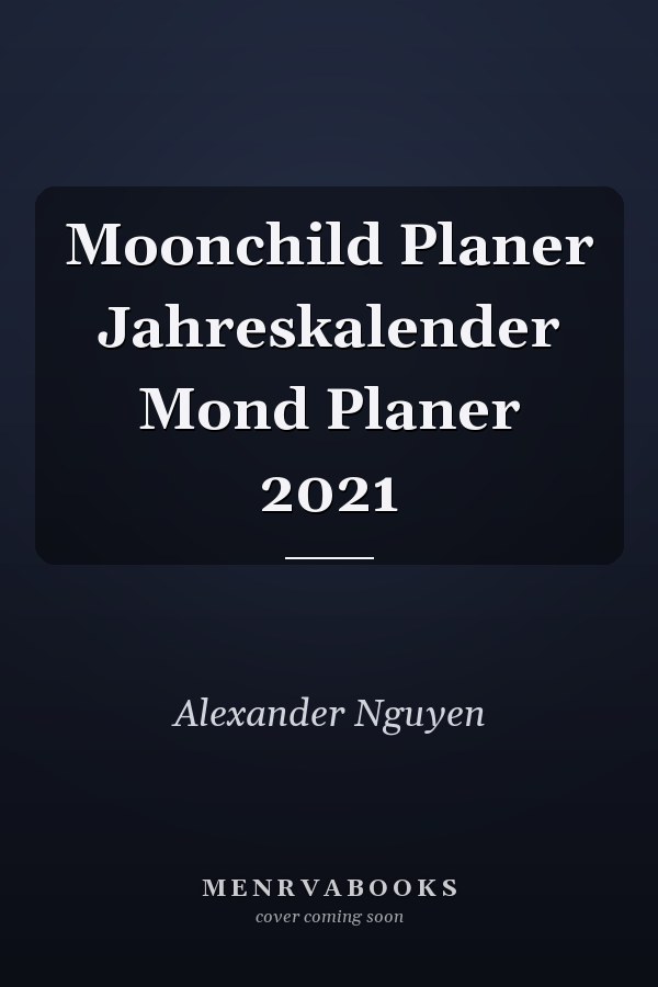 Moonchild Planer Jahreskalender Mond Planer 2021