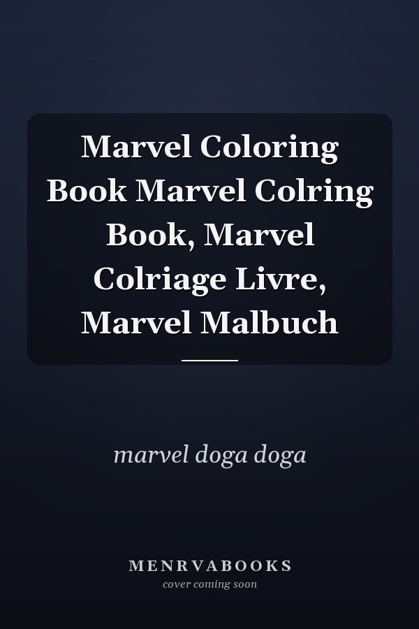 Marvel Coloring Book
