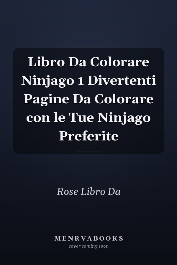 Libro Da Colorare Ninjago 1 Divertenti Pagine Da Colorare con le Tue Ninjago Preferite