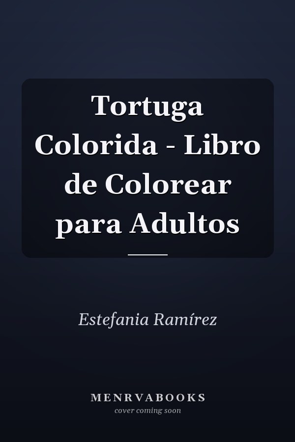 Tortuga Colorida - Libro de Colorear para Adultos