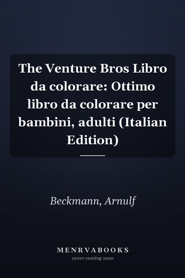 The Venture Bros Libro da colorare: Ottimo libro da colorare per bambini, adulti (Italian Edition)