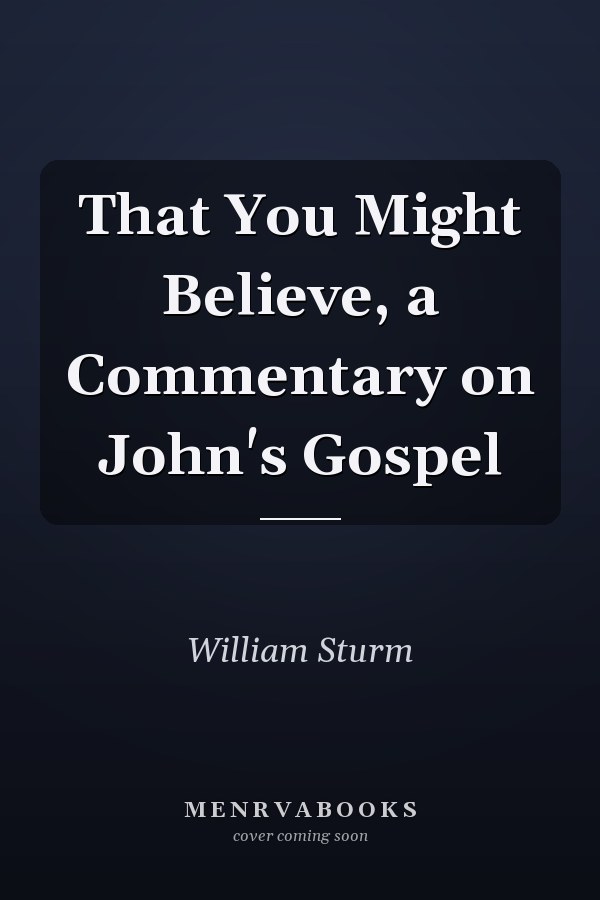 That You Might Believe, a Commentary on John's Gospel