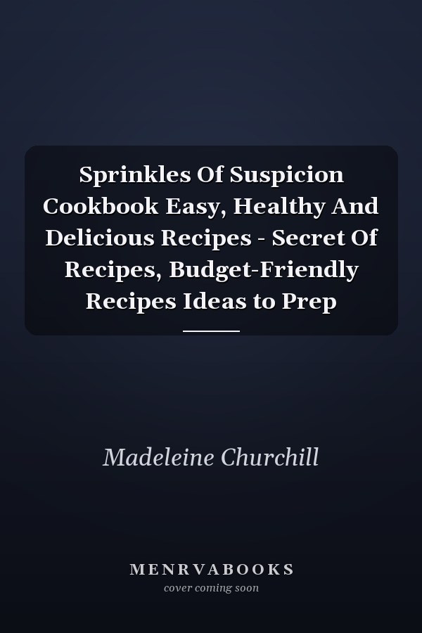 Sprinkles Of Suspicion Cookbook Easy, Healthy And Delicious Recipes - Secret Of Recipes, Budget-Friendly Recipes Ideas to Prep