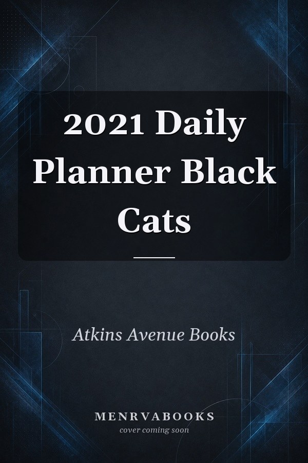 2021 Daily Planner Black Cats
