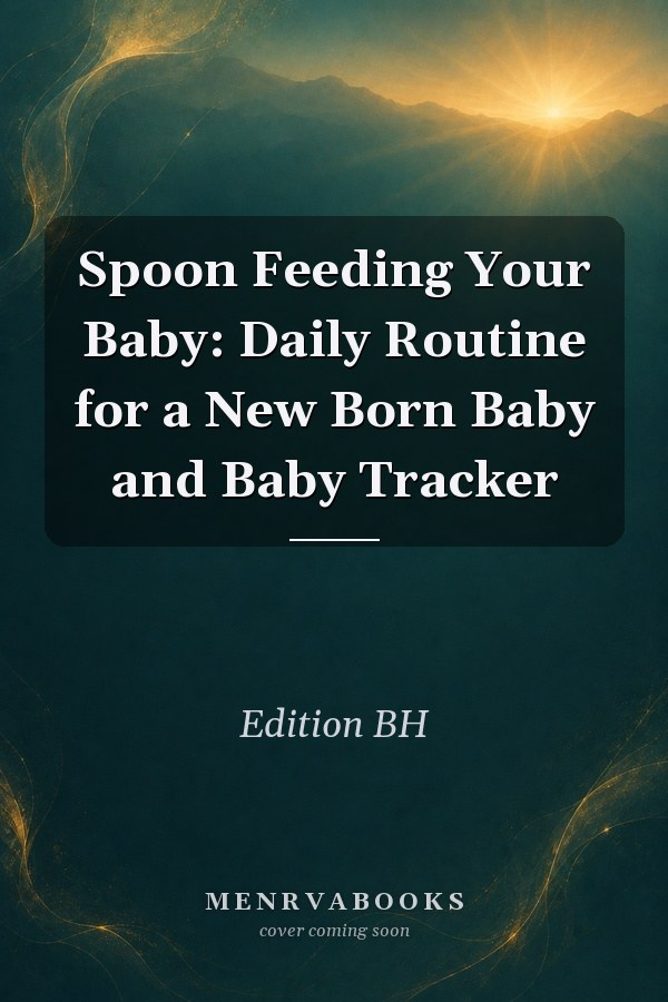 Spoon Feeding Your Baby: Daily Routine for a New Born Baby and Baby Tracker