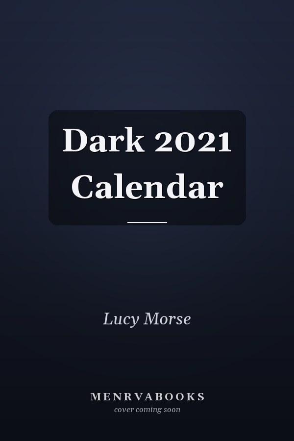 Dark 2021 Calendar