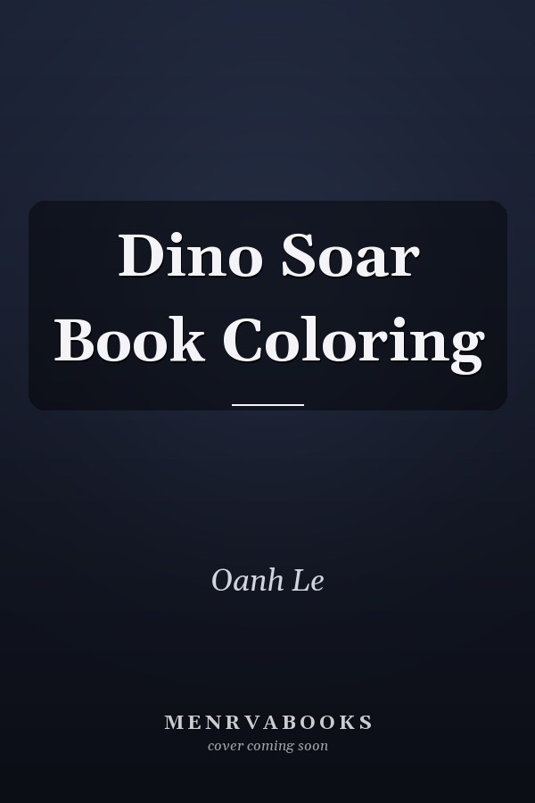 Dino Soar Book Coloring