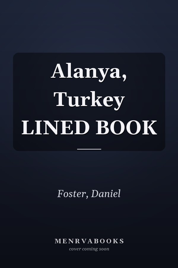 Alanya, Turkey LINED BOOK