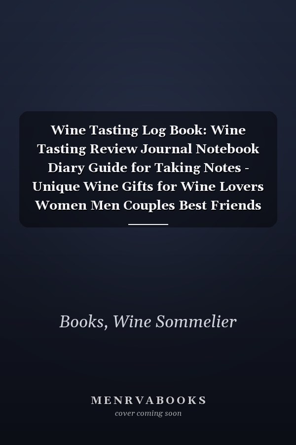 Wine Tasting Log Book: Wine Tasting Review Journal Notebook Diary Guide for Taking Notes - Unique Wine Gifts for Wine Lovers Women Men Couples Best Friends