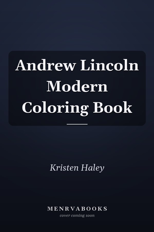 Andrew Lincoln Modern Coloring Book