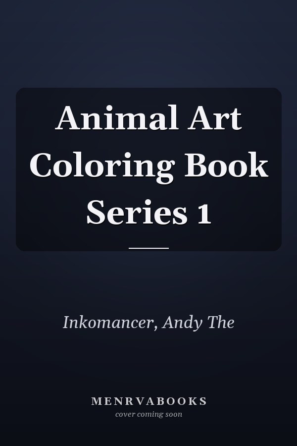 Animal Art Coloring Book Series 1
