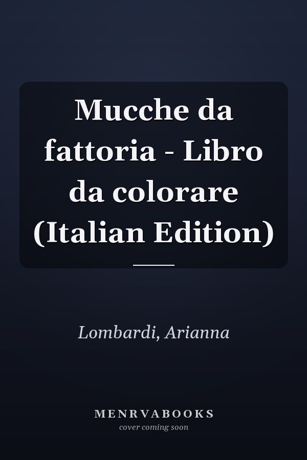 Mucche da fattoria - Libro da colorare (Italian Edition)