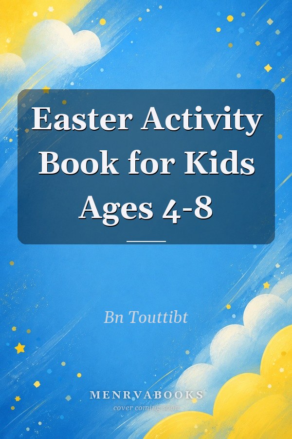 Easter Activity Book for Kids Ages 4-8