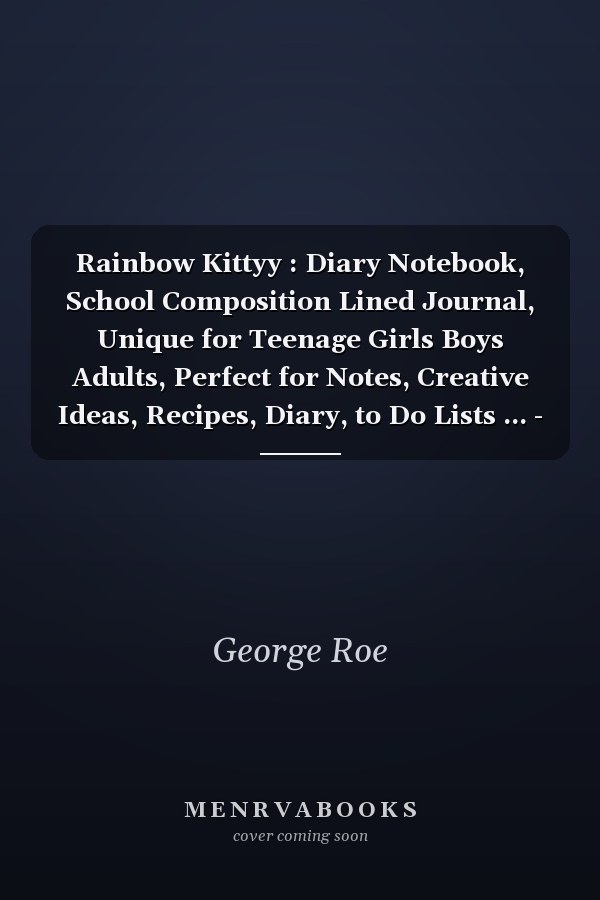 Rainbow Kittyy : Diary Notebook, School Composition Lined Journal, Unique for Teenage Girls Boys Adults, Perfect for Notes, Creative Ideas, Recipes, Diary, to Do Lists ... - Journal, Notebook, Best Gift for Kids All Ages (6x9 - 100 Pages)