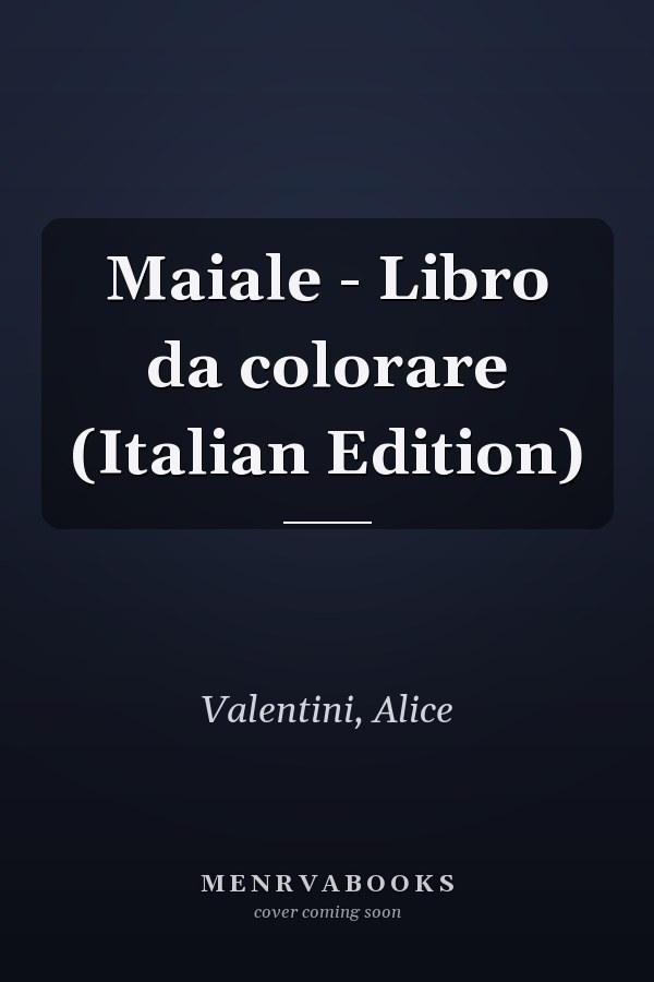 Maiale - Libro da colorare (Italian Edition)