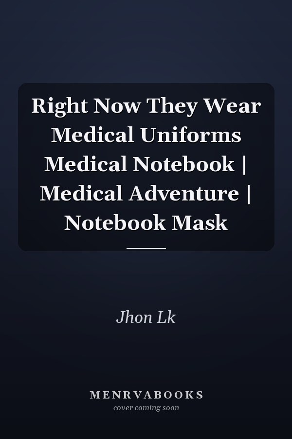 Right Now They Wear Medical Uniforms Medical Notebook | Medical Adventure | Notebook Mask