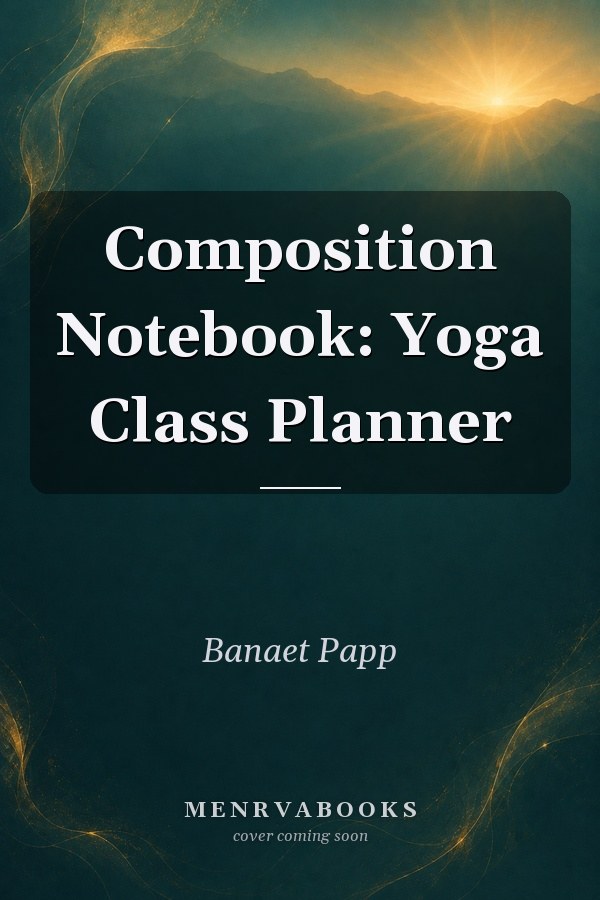 Composition Notebook: Yoga Class Planner