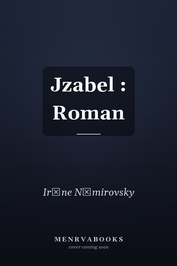 Jzabel : Roman