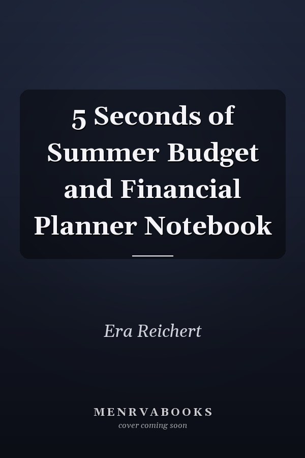 5 Seconds of Summer Budget and Financial Planner Notebook