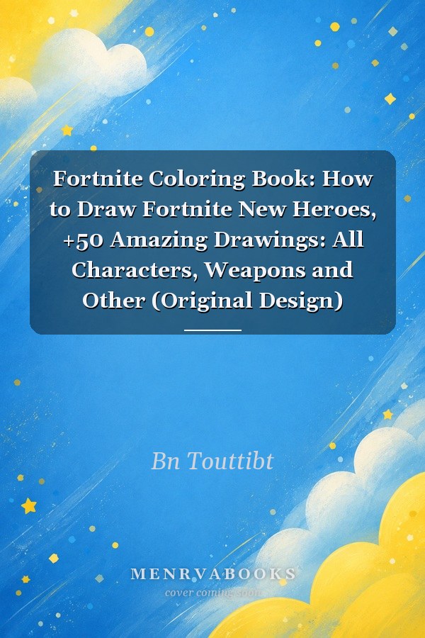 Fortnite Coloring Book: How to Draw Fortnite New Heroes, +50 Amazing Drawings: All Characters, Weapons and Other (Original Design)