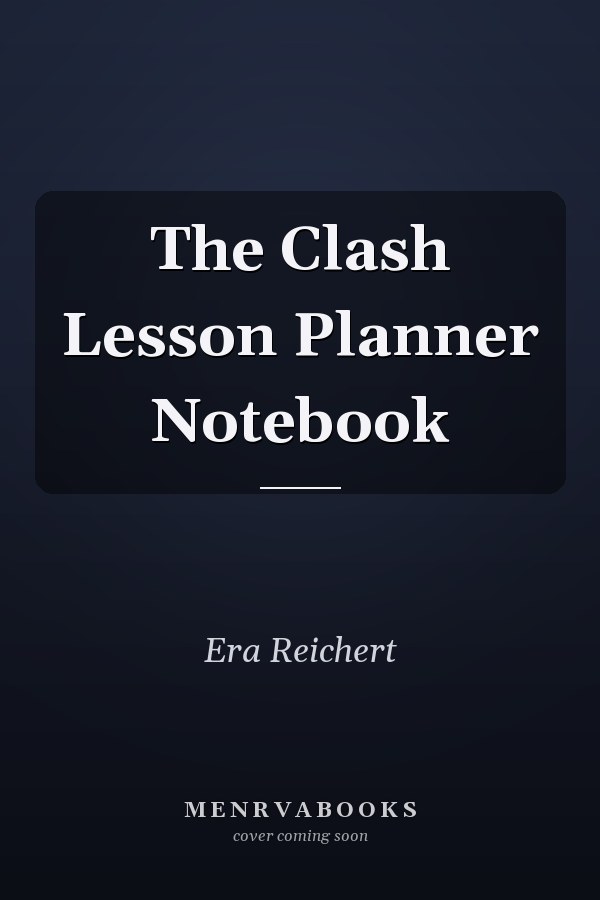 The Clash Lesson Planner Notebook